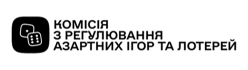 Логотип комісії з регулювання азартних ігор та лотерей в Україні